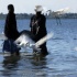 Pescadores no Lago Victoria