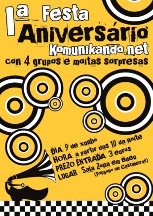 Cartel da festa